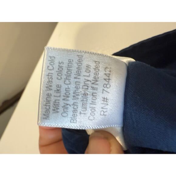 Soft‎ Surroundings Medium navy Dress Lyocell / Rayon blend Size Med - Picture 7 of 8